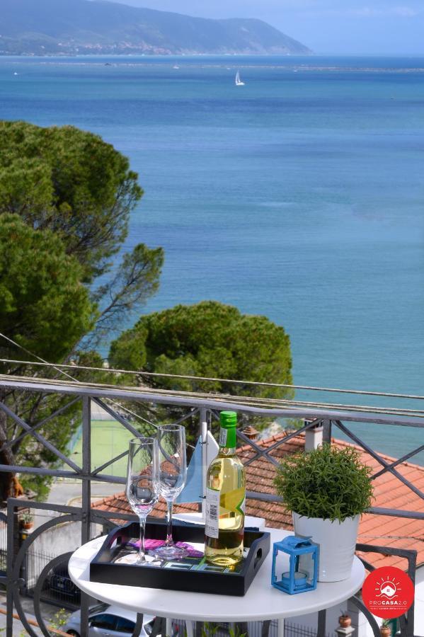 Sea View Escape La Spezia - Cadimare Apartment Ngoại thất bức ảnh